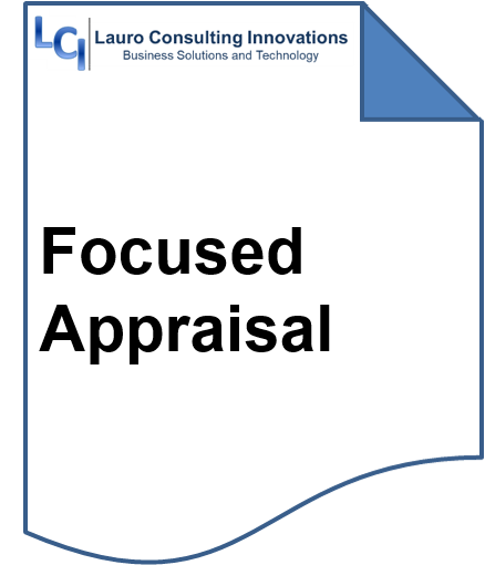 LCI's Focused Appraisal LCI's Focused Appraisal